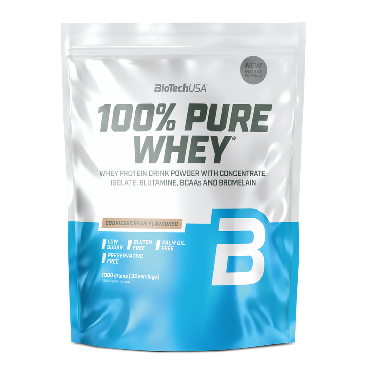 BioTechUSA Pure Whey – Cookies & Cream (1 kg)