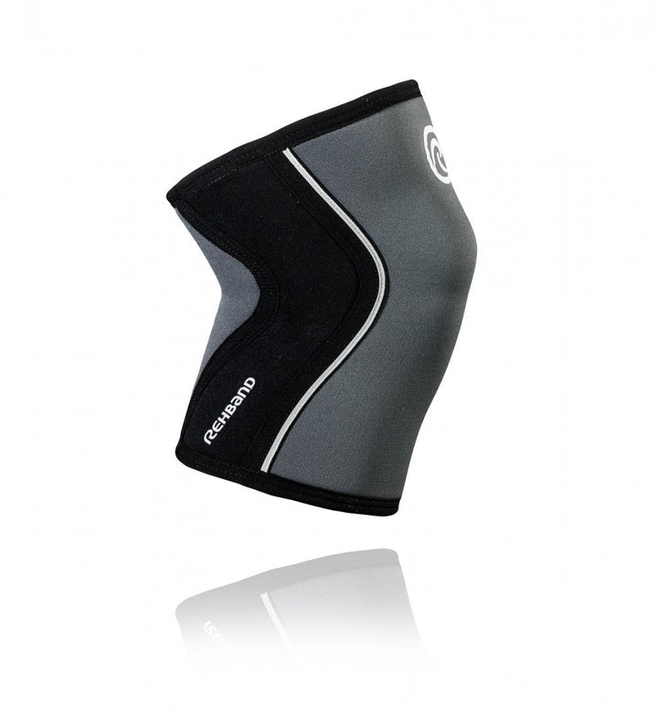 RX-Kniebandage 7 mm – Black/Steel Grey