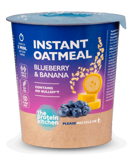 The Protein Kitchen Instant-Haferflocken – Blueberry & Banana (60 g)
