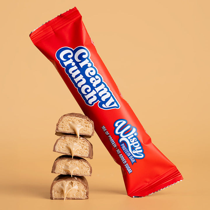 Wispy Proteinriegel – Creamy Crunch (55 g)
