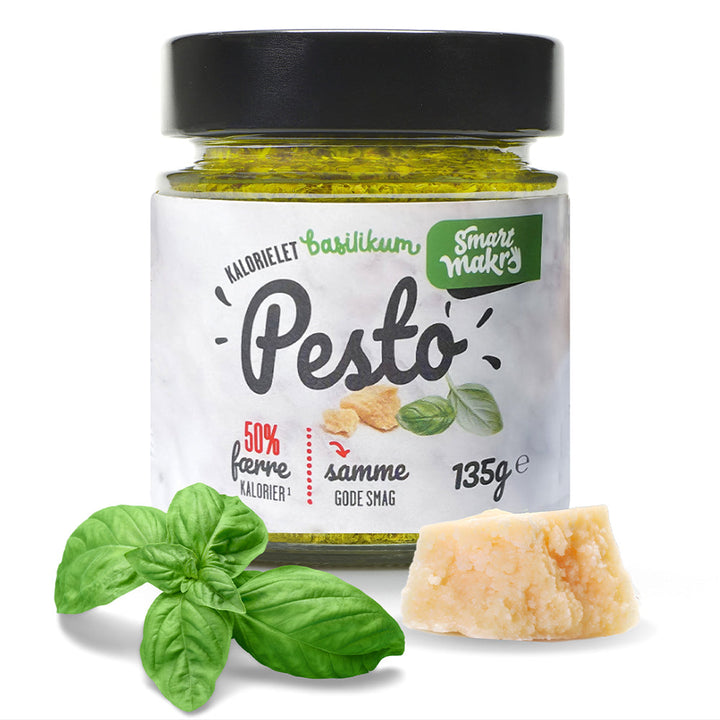Smart Makro – Kalorienarmes Basilikum-Pesto (135 g)