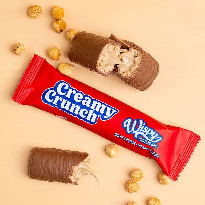 Wispy Proteinriegel – Creamy Crunch (55 g)