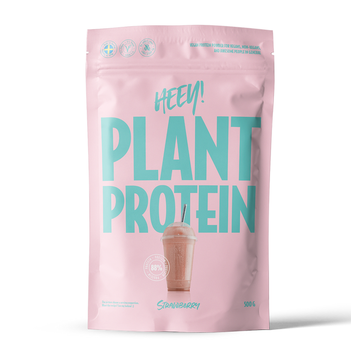 Hey! Veganes Protein – Strawberry (500 g)