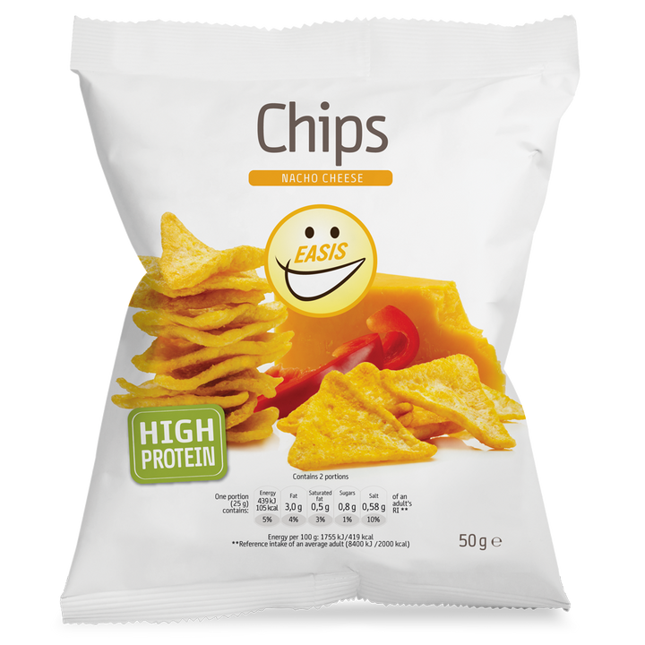 EASIS-Chips – Nacho Cheese (50 g)