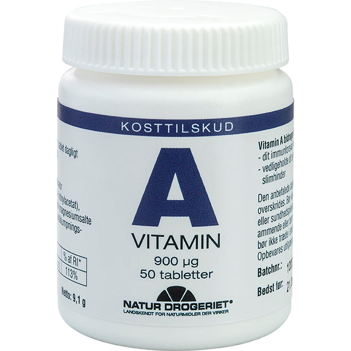 Natur Drogeriet Vitamin A 900 µg (50 Stück)