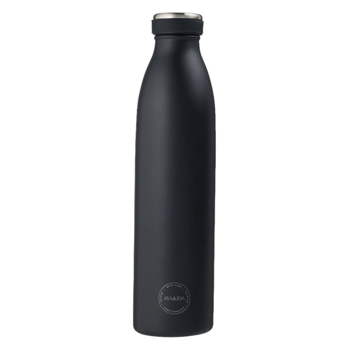 AYA&IDA Trinkflasche – Matte Black (750 ml)