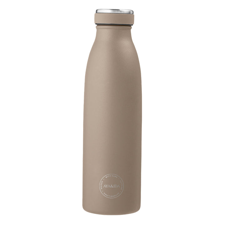 AYA&IDA Trinkflasche – Dusty Brown (500 ml)