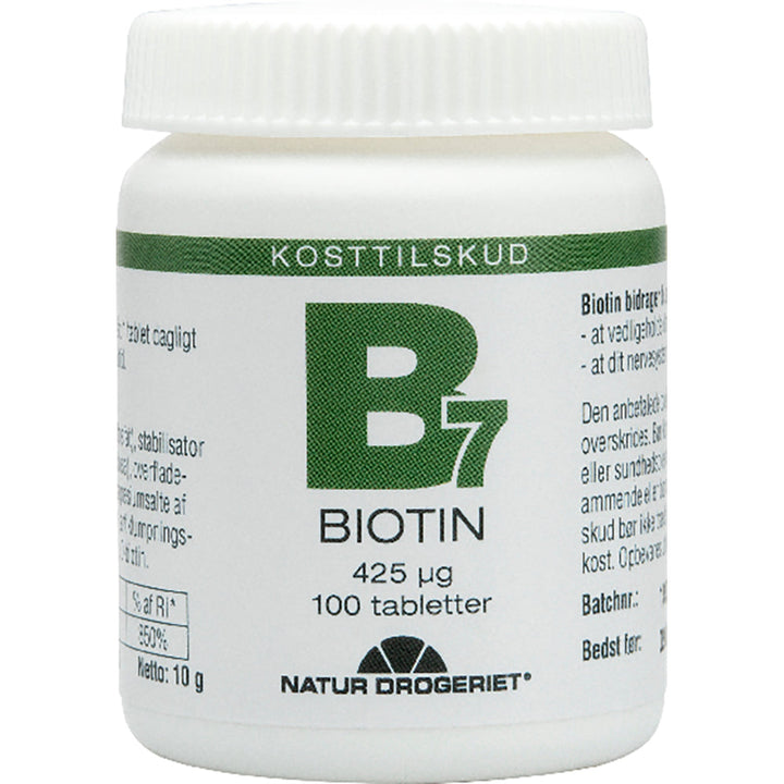 Natur Drogeriet B7 Biotin 425 μg (100 Stück)