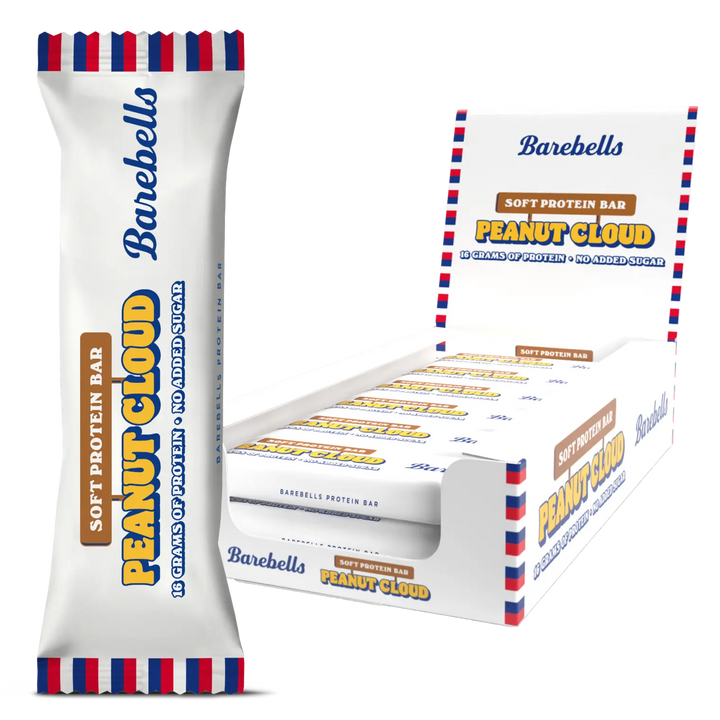 Barebells Soft Proteinriegel – Peanut Cloud (12 x 55 g)