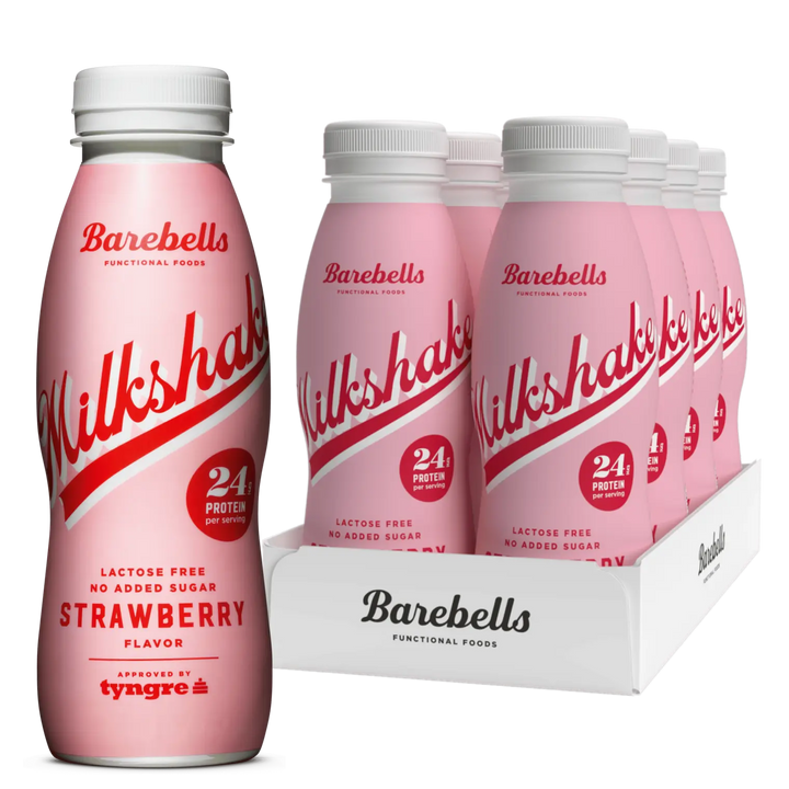 Barebells Milkshake – Strawberry (5 x 330 ml)