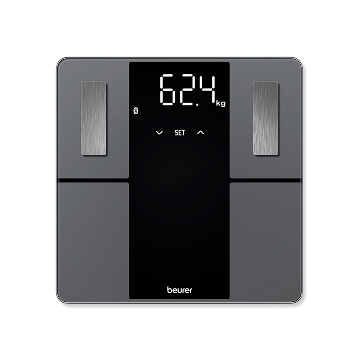Beurer BF 500 Super Black Edition kropsanalysevægt med stort display