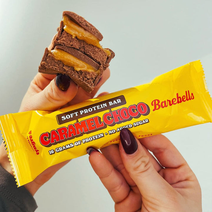 Barebells Soft Proteinriegel – Caramel Choco (55 g)