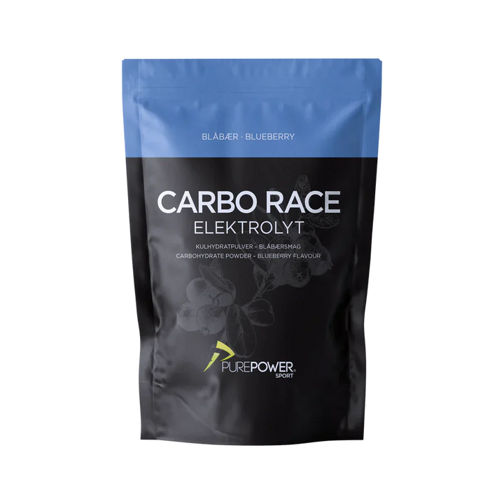 PurePower Carbo Race Elektrolyt – Blueberry (1 kg)
