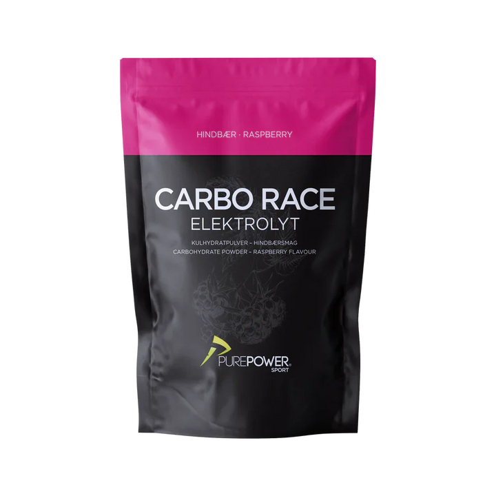 PurePower Carbo Race Elektrolyt – Raspberry (1 kg)