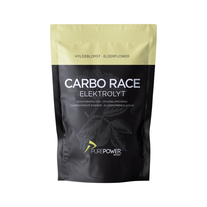 PurePower Carbo Race Elektrolyt – Elderflower (1 kg)