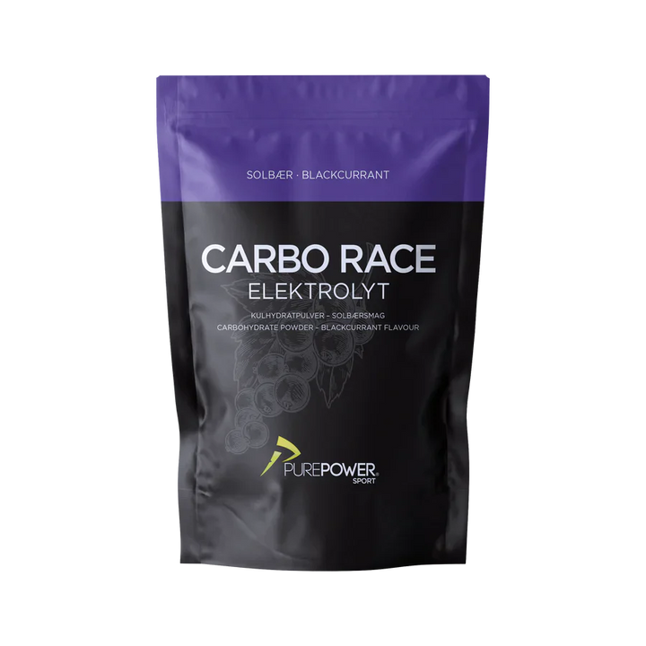 PurePower Carbo Race Elektrolyt – Blackcurrant (1 kg)