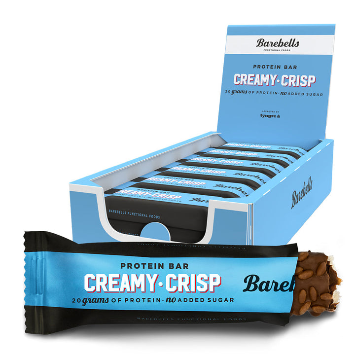 Barebells Proteinriegel – Creamy Crisp (12 x 55 g)