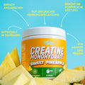 Wispy Kreatin Monohydrat – Sweet Pineapple (300 g)