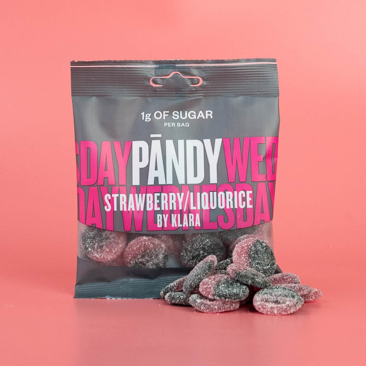 PANDY CANDY – Strawberry Liquorice (6 x 50 g)