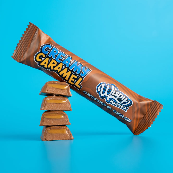 Wispy Proteinriegel – Creamy Caramel (55 g)