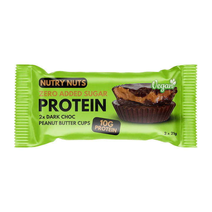 Nutry Nuts Erdnussbutter-Cups – Dark Chocolate Vegan (42 g)