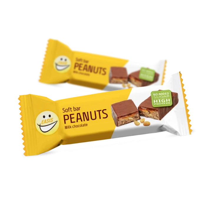 EASIS Soft Bar – Peanuts & Milk Chocolate (30 g)