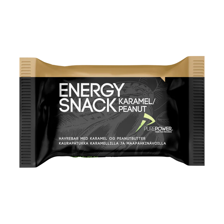 PurePower Energy Snack – Karamell & Peanut (60 g)