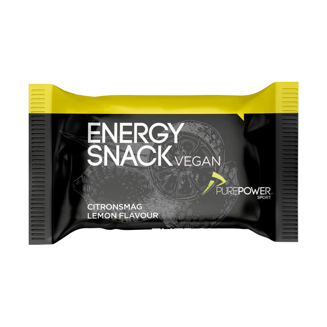 PurePower Energy Snack Vegan – Zitrone (60 g)