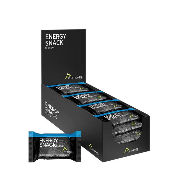 PurePower Energy Snack – Kokos (12 x 60 g)