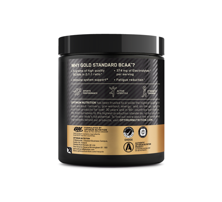 Optimum Nutrition Gold Standard BCAA - Raspberry & Pomegranade (266g)