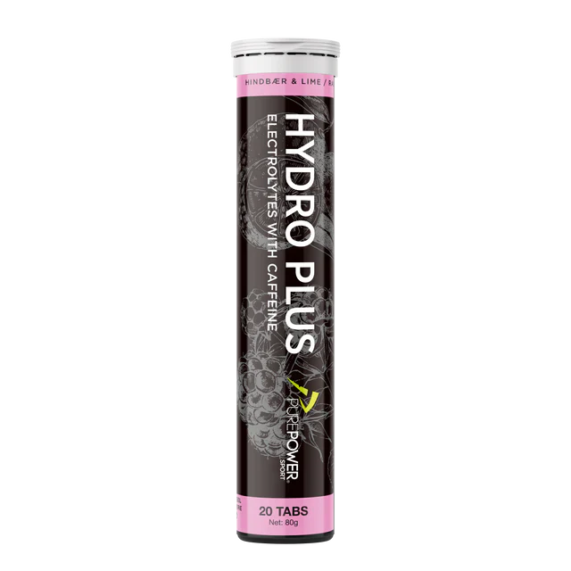 PurePower Hydro Plus Tabs – Raspberry & Lime (80 g)