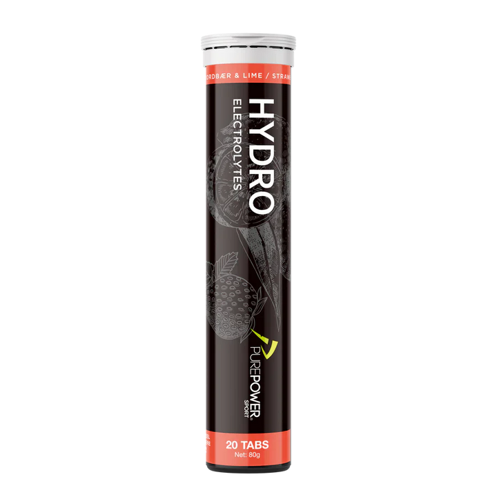 PurePower Hydro Tabs – Strawberry & Lime (80 g)