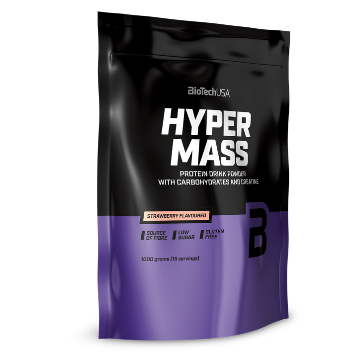 BioTechUSA Hyper Mass – Strawberry (1 kg)