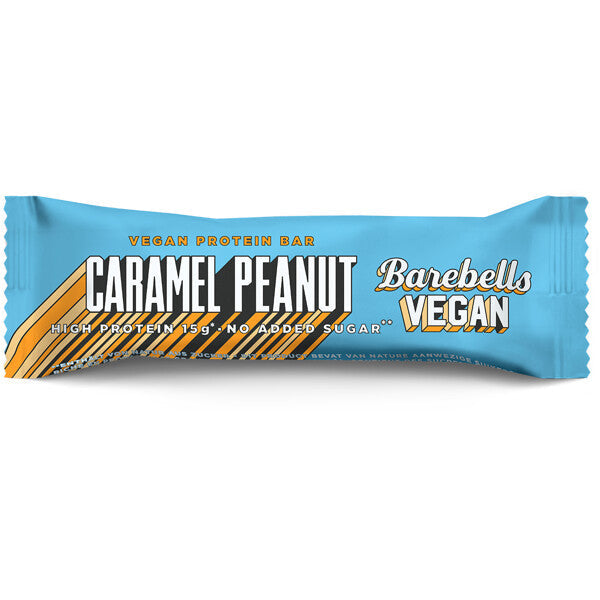 Barebells Veganer Proteinriegel – Caramel Peanut (55 g)