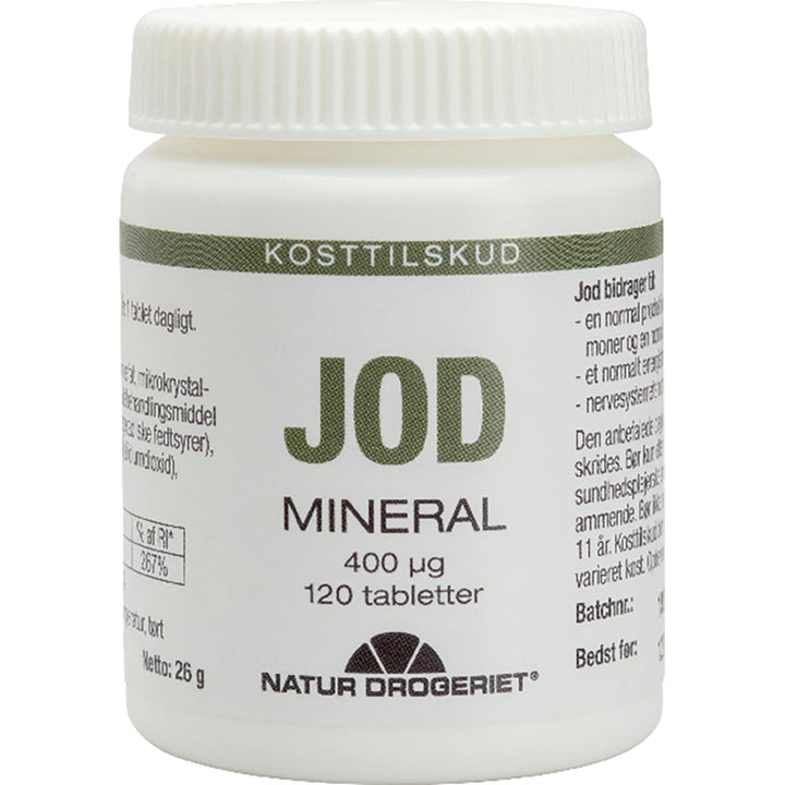 Natur Drogeriet Jod 400 µg (120 Stück)