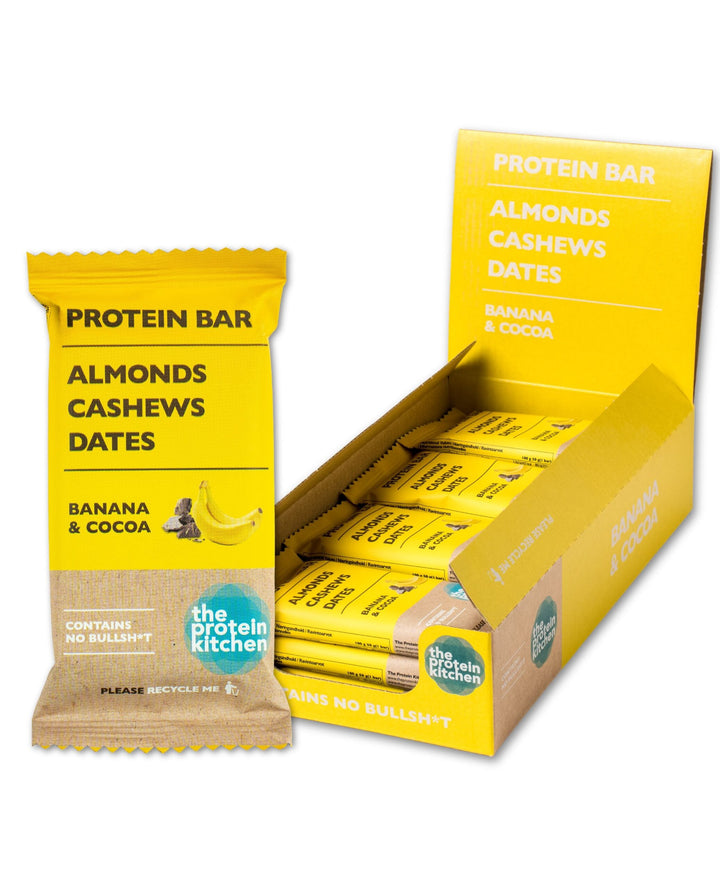The Protein Kitchen Bar – Banana & Cocoa (12 x 50 g)