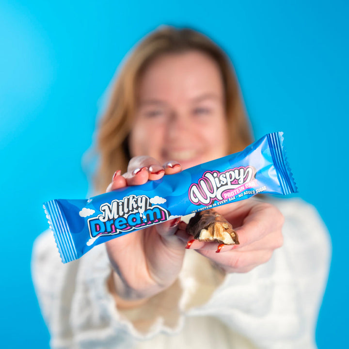Wispy Proteinriegel – Milky Dream (10 x 55 g)