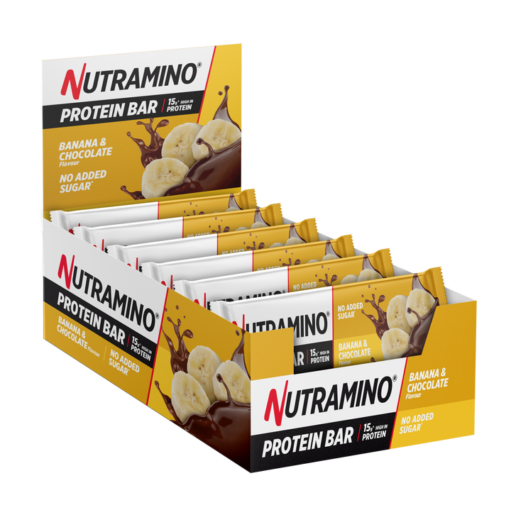 Nutramino Proteinriegel – Banana & Chocolate (10 x 50 g)