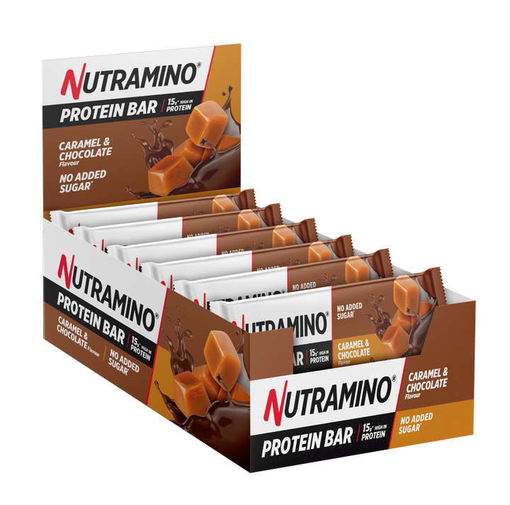 Nutramino Proteinriegel – Caramel & Chocolate (10 x 50 g)