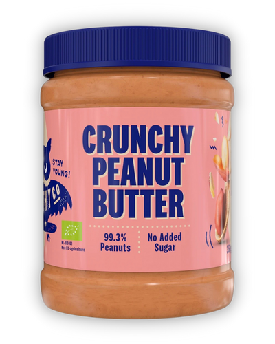 HealthyCo Nussbutter – Crunchy Peanut Butter (350 g)