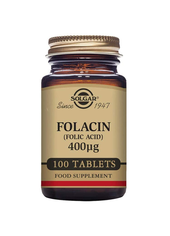 Solgar Folacin 400 µg (100 Tabletten) (Folic Acid)
