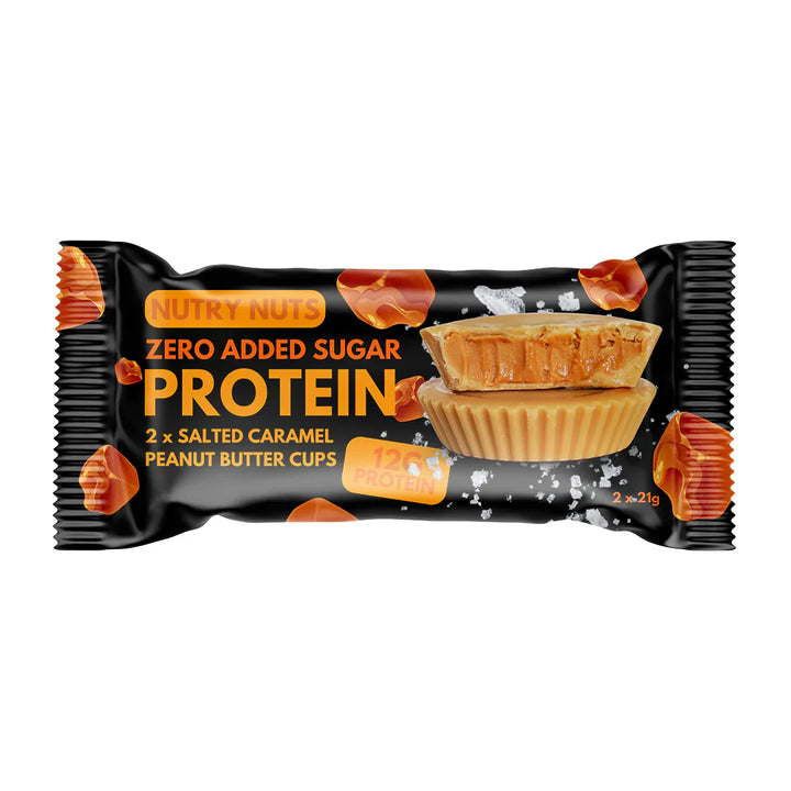 Nutry Nuts Erdnussbutter-Cups – Salted Caramel (42 g)