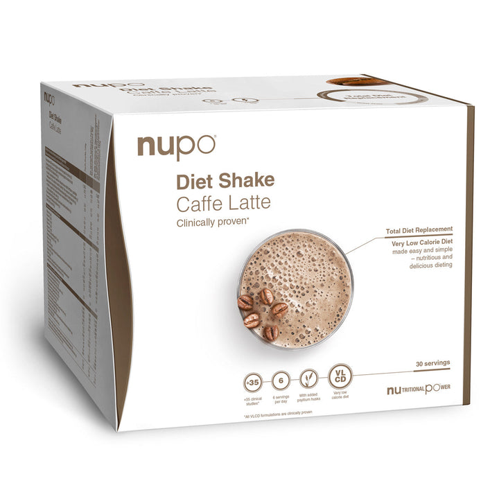 Nupo Diet Shake Vorteilspackung – Caffe Latte (960 g)