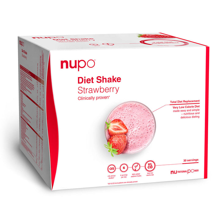 Nupo Diet Shake Vorteilspackung – Strawberry (960 g)