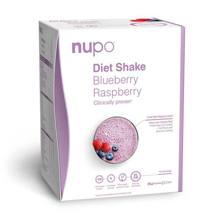 Nupo Diet Shake – Blueberry Raspberry (384 g)