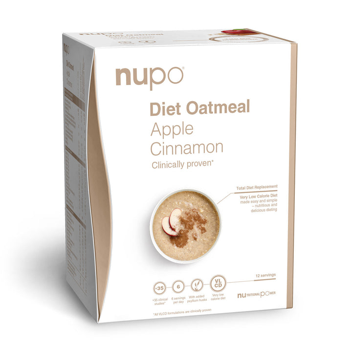 Nupo Diet Haferflocken – Apple & Cinnamon (384 g)