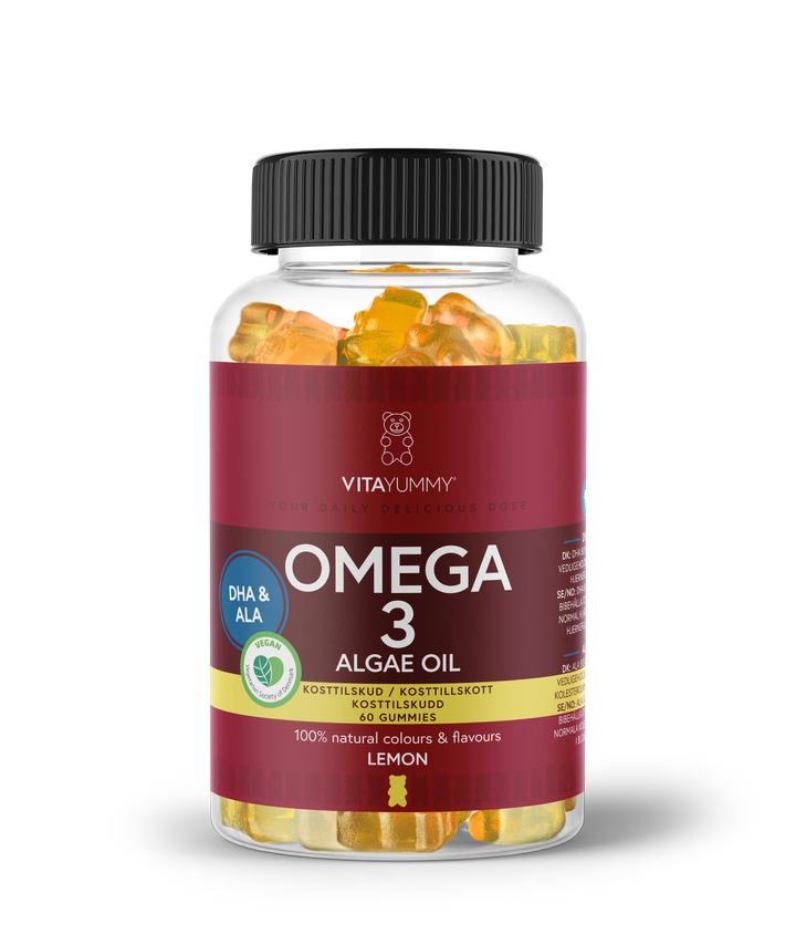 VitaYummy Omega-3 – Lemon (60 Stück)