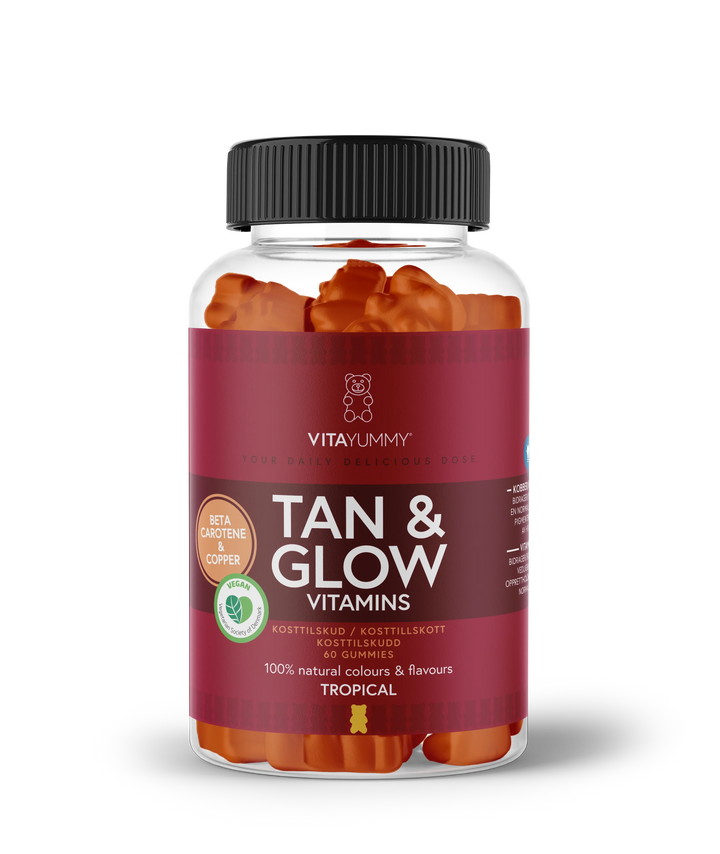 VitaYummy Tan & Glow – Tropical (60 Stück)