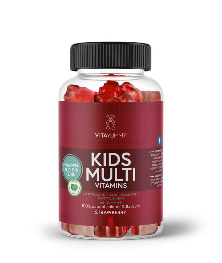 VitaYummy Kids Multivitamin – Strawberry (60 Stück)