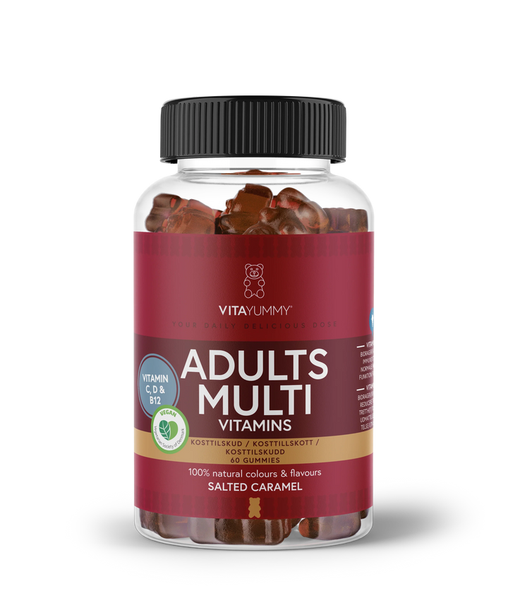 VitaYummy Multivitamin für Erwachsene – Salted Caramel (60 Stück)